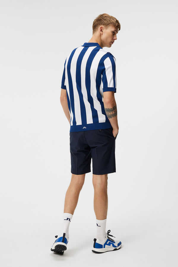 J.lindeberg Maseo Knitted Shirt Estate Blue