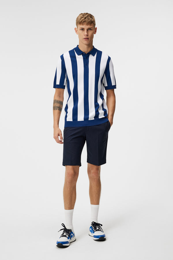 J.lindeberg Maseo Knitted Shirt Estate Blue