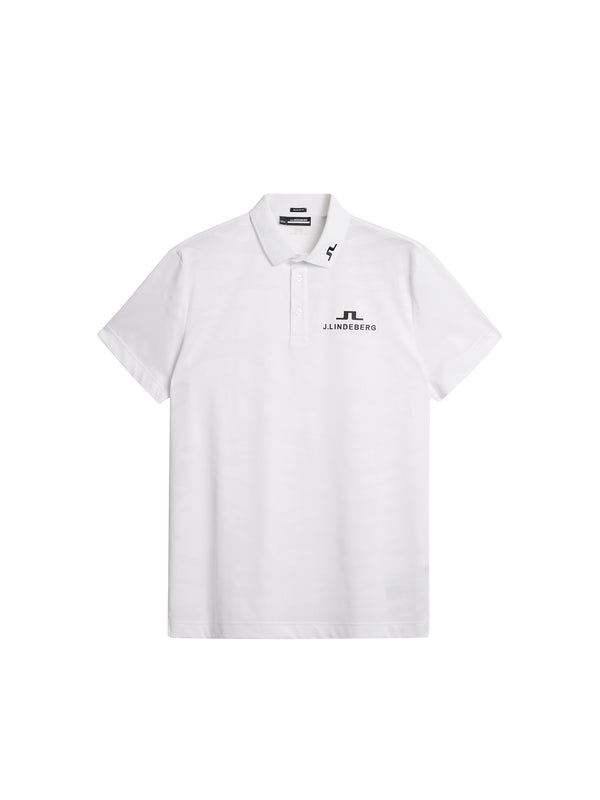 J.lindeberg Mat Tour Golf Polo White