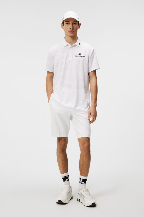 J.lindeberg Mat Tour Golf Polo White