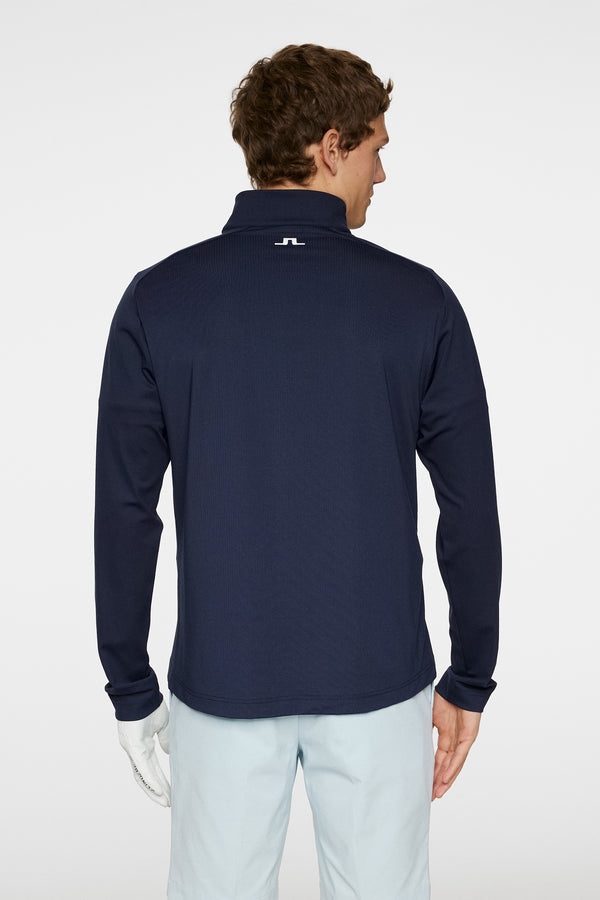 J.lindeberg Mathias Zip Mid Layer JL Navy