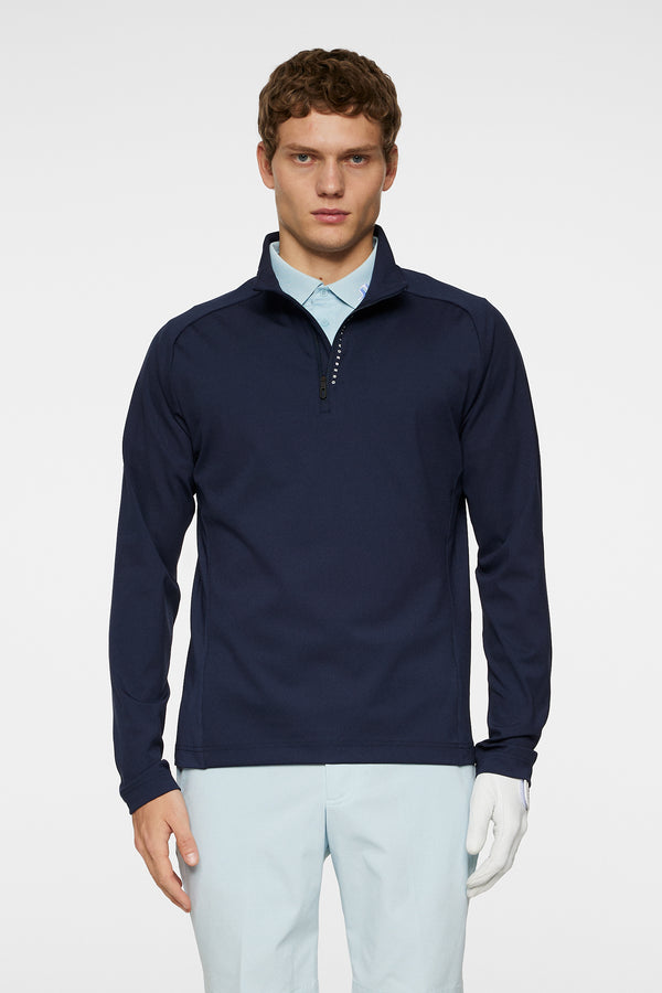 j.lindeberg Mathias Zip Mid Layer JL Navy