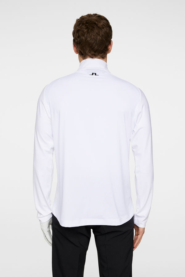 J.lindeberg Mathias Zip Mid Layer White