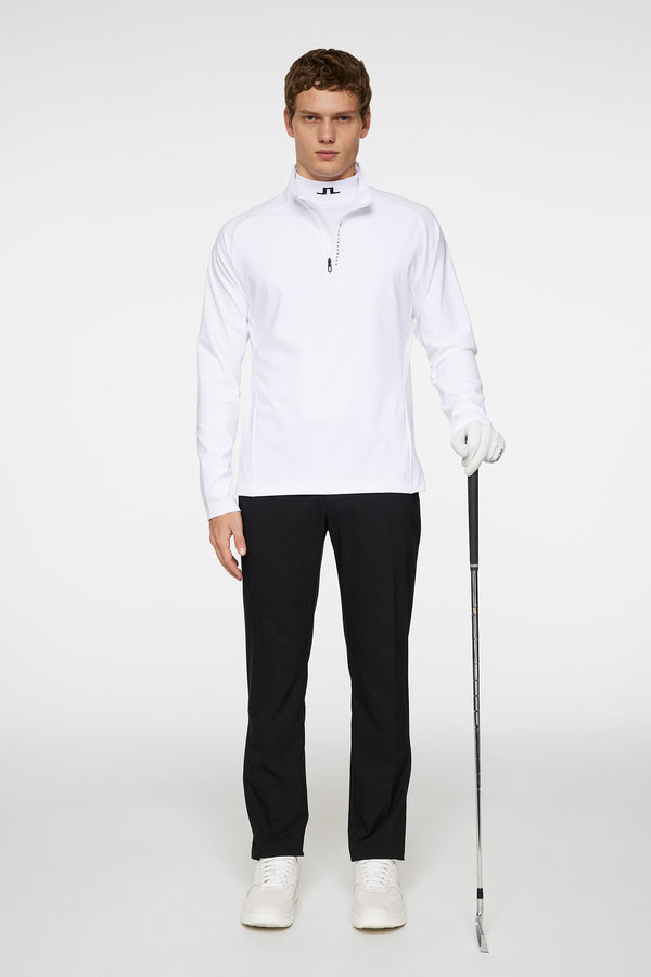 J.lindeberg Mathias Zip Mid Layer White