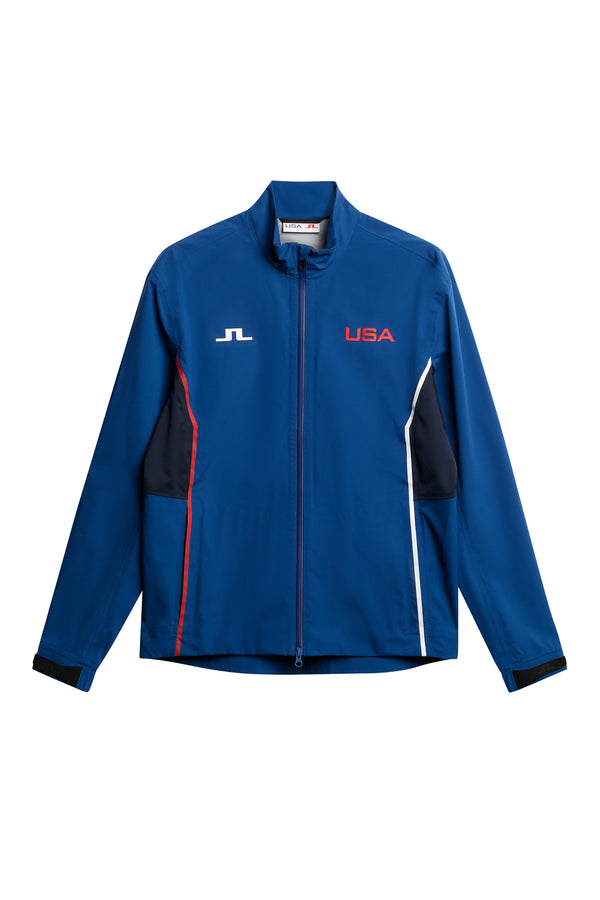 J.lindeberg Mathieu Waterproof Jacket Estate Blue