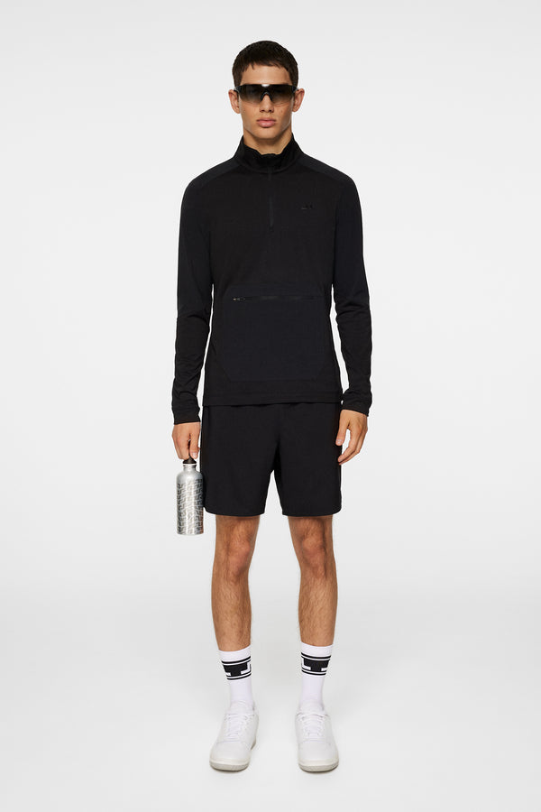 J.lindeberg Matias Zip Mid Layer Black