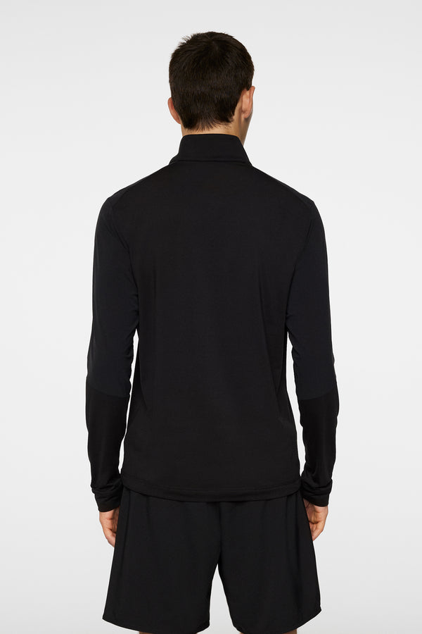 J.lindeberg Matias Zip Mid Layer Black