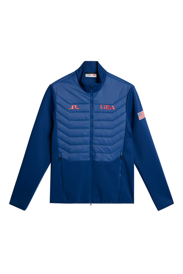 J.lindeberg Maurice Hybrid Jacket Estate Blue
