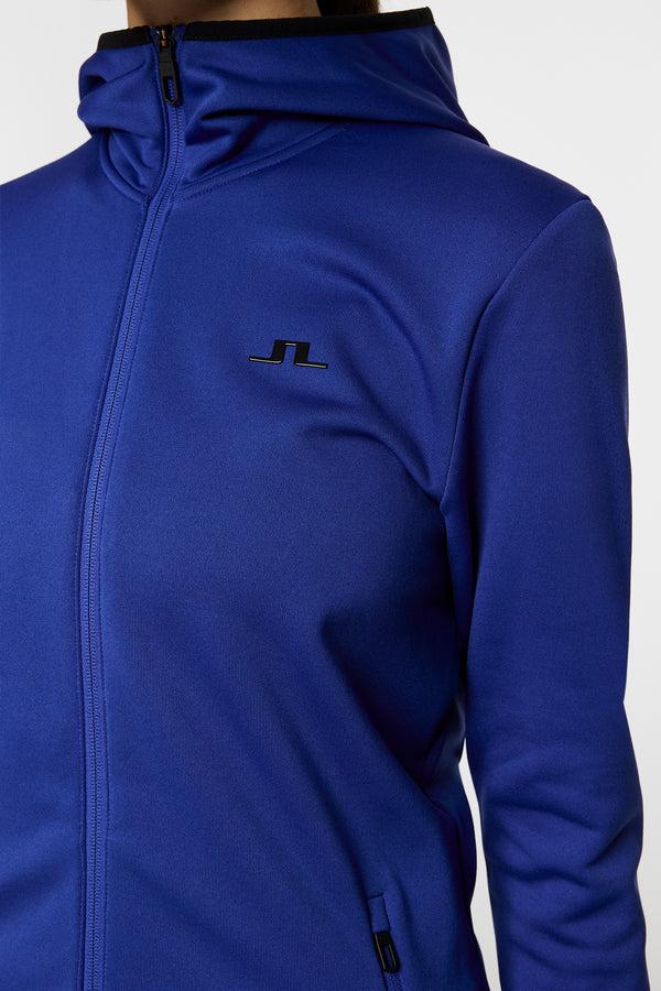J.lindeberg Milly Polartec Hood Clematis Blue