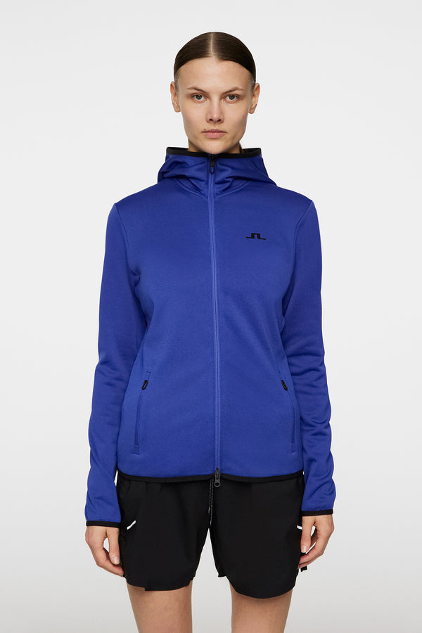 j.lindeberg Milly Polartec Hood Clematis Blue