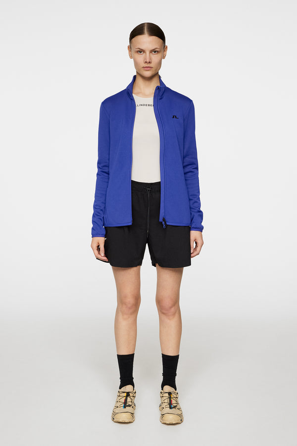 J.lindeberg Milly Polartec Mid Layer Clematis Blue