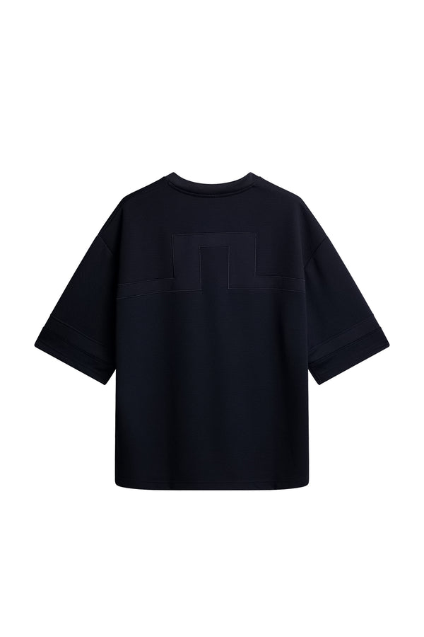 J.lindeberg Milos Jersey Mesh Tee JL Navy