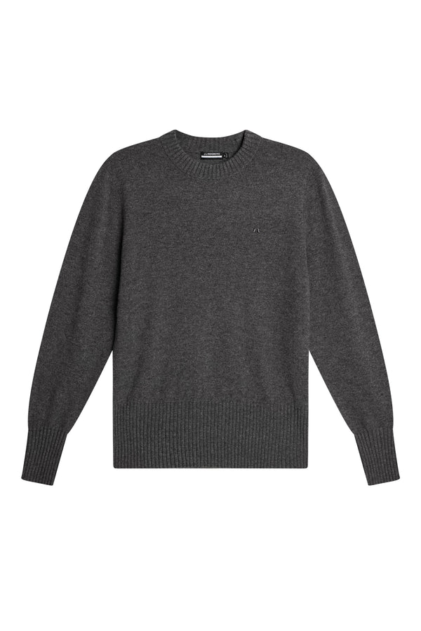 J.lindeberg Mina Knitted Sweater Dark Grey Melange