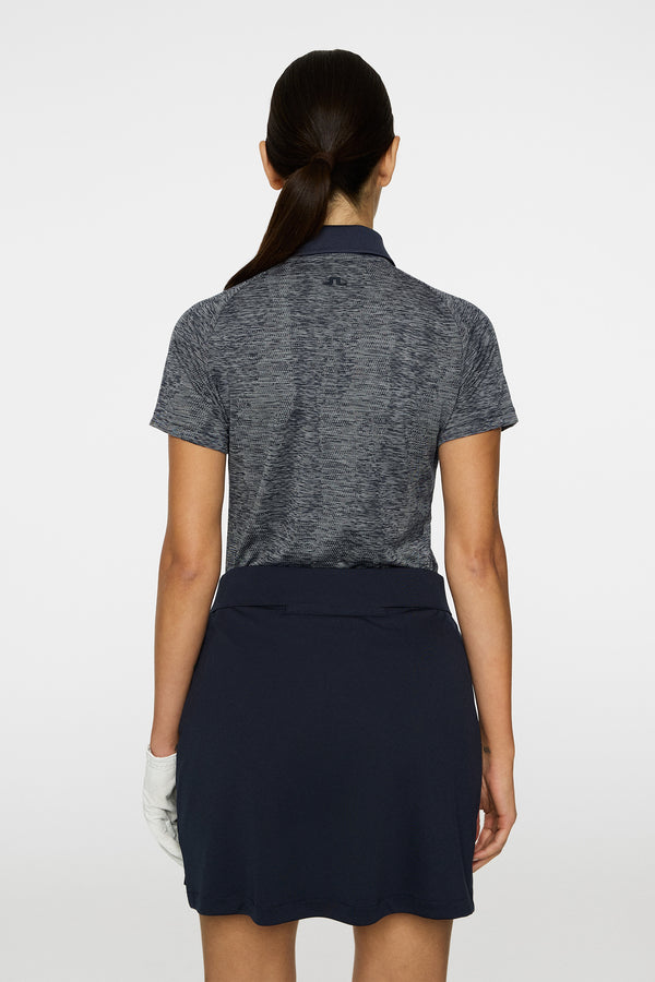 J.lindeberg Minnie Polo Navy Melange