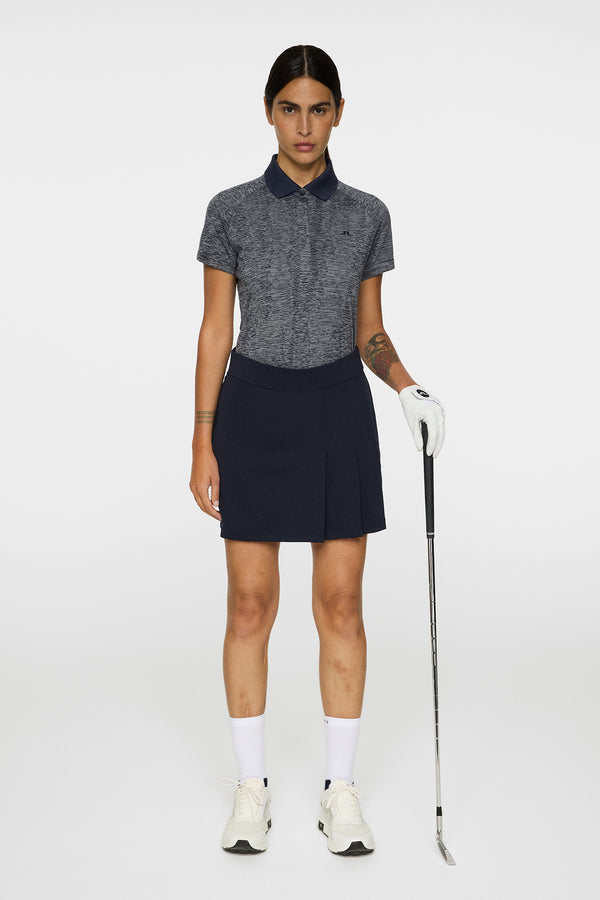 J.lindeberg Minnie Polo Navy Melange