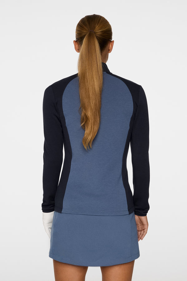 J.lindeberg Nami Zip Mid Layer JL Navy