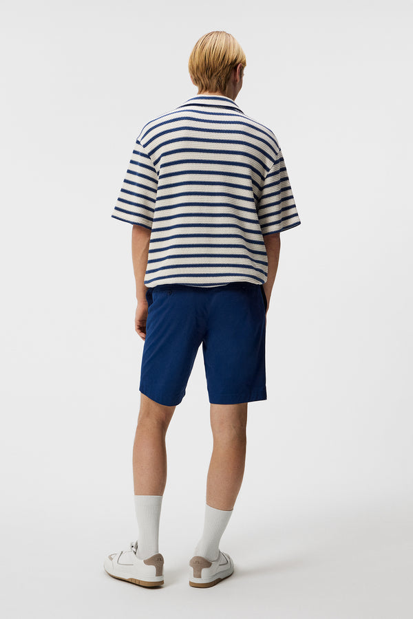 J.lindeberg Nathan Cloud Satin Shorts Estate Blue