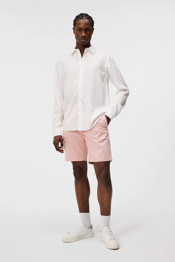 J.lindeberg Nathan Cloud Satin Shorts Powder Pink