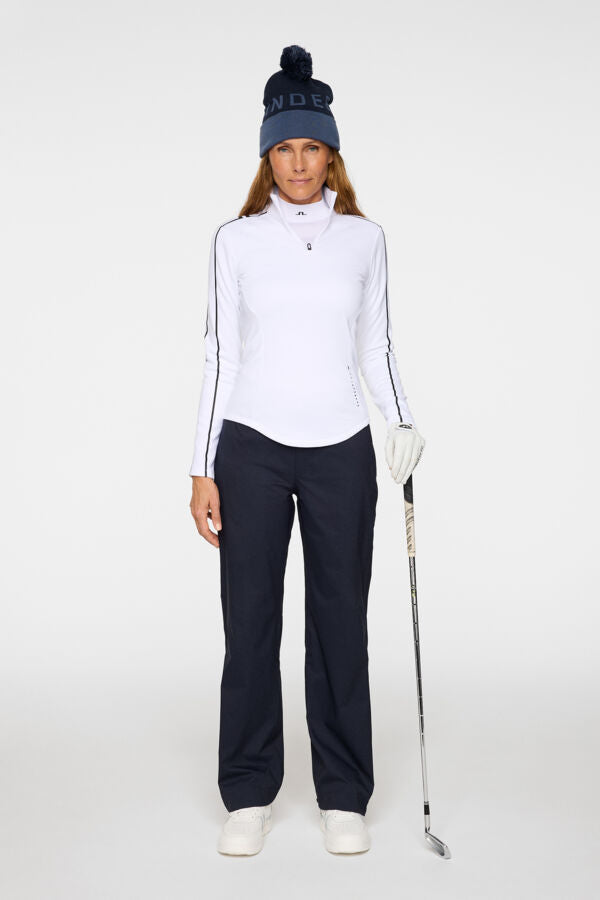 J.lindeberg Nefe Quarter Zip Mid Layer White