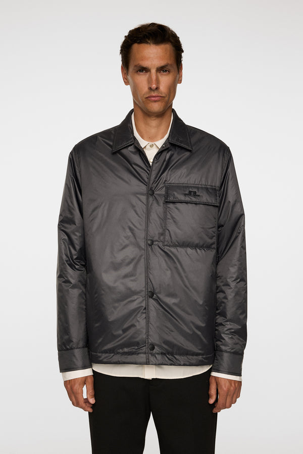 j.lindeberg Nile Nylon padded Overshirt Asphalt