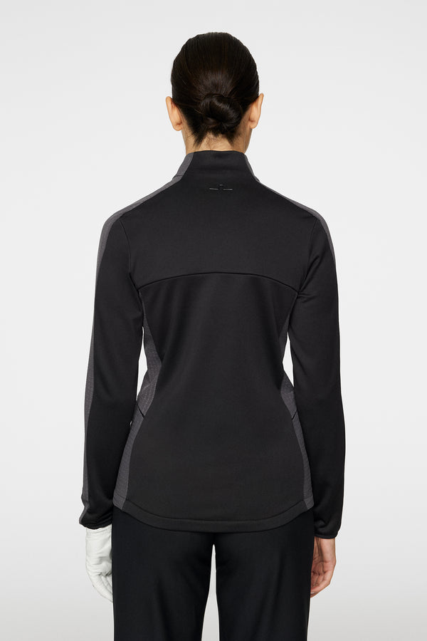 J.lindeberg Nina Hybrid Mid Layer Black