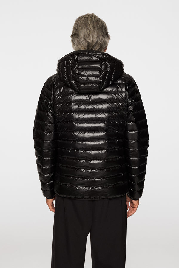 J.lindeberg Oden Light Down Hood Black