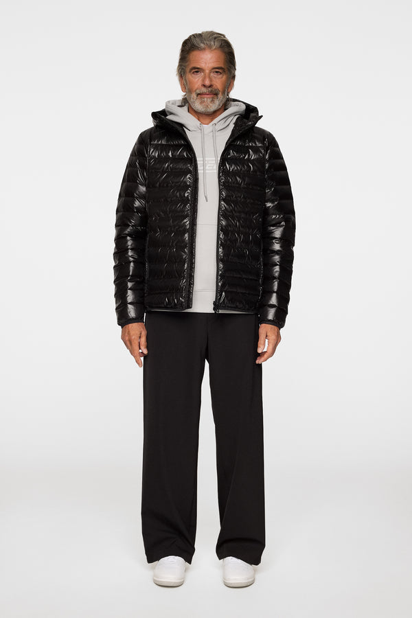 J.lindeberg Oden Light Down Hood Black