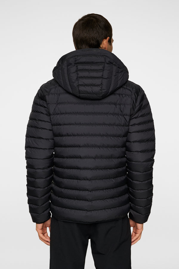 J.lindeberg Oden Light Down Hood Black