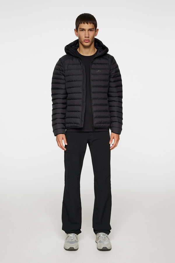 J.lindeberg Oden Light Down Hood Black