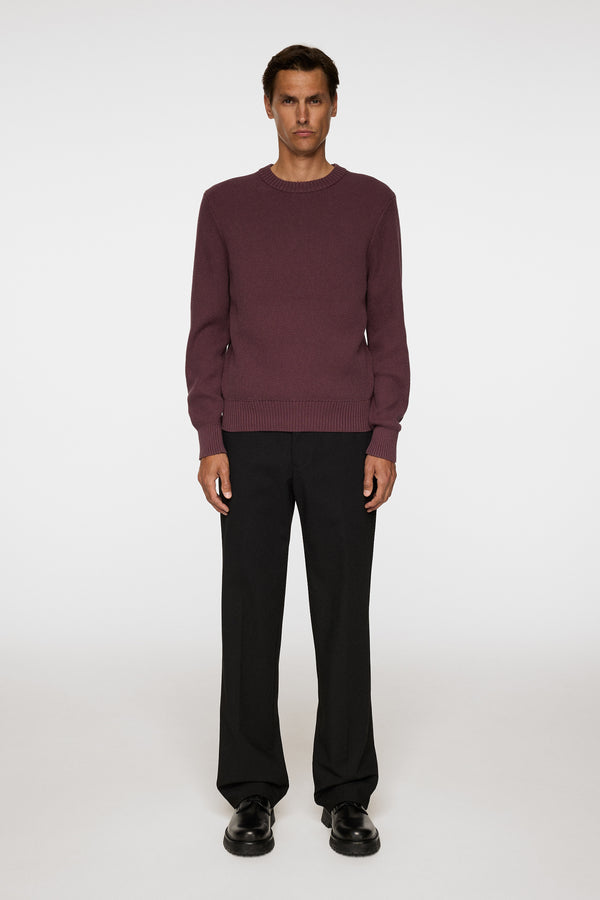 J.lindeberg Oliver Structure Sweater Huckleberry