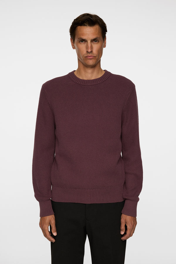 j.lindeberg Oliver Structure Sweater Huckleberry