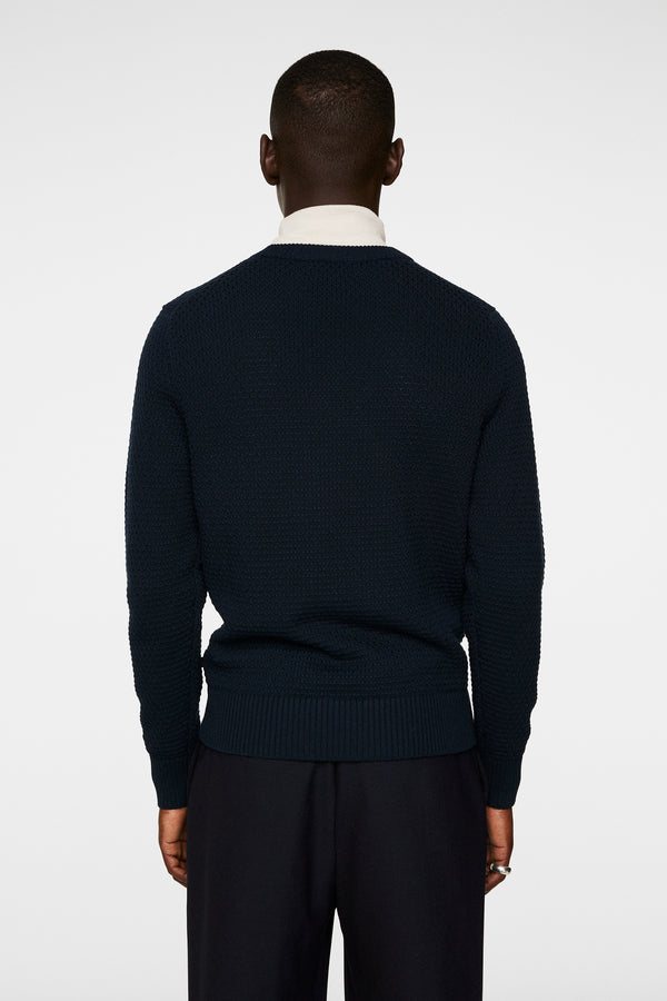 J.lindeberg Oliver Structure Sweater JL Navy