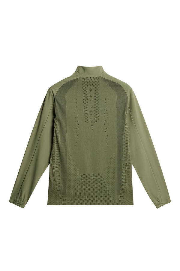 J.lindeberg Ollie Tech Mid Layer Oil Green