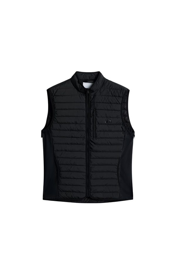 J.lindeberg Pace Down Liner Vest Black