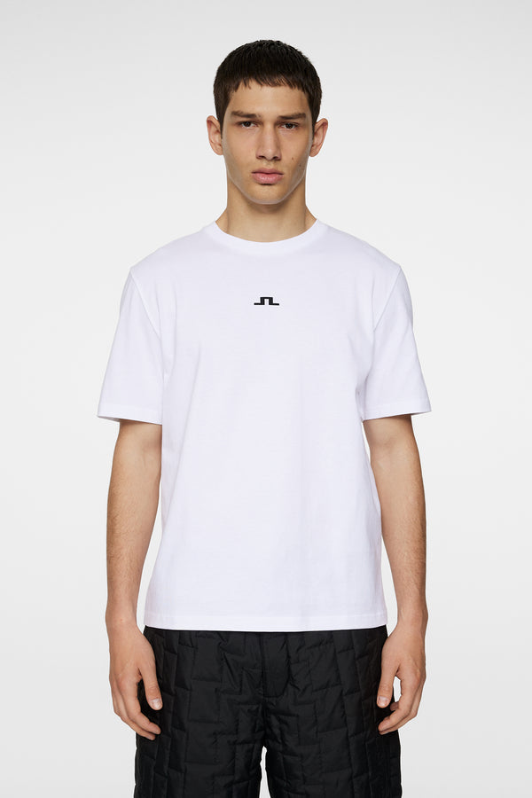 j.lindeberg Parcie Logo Tee White