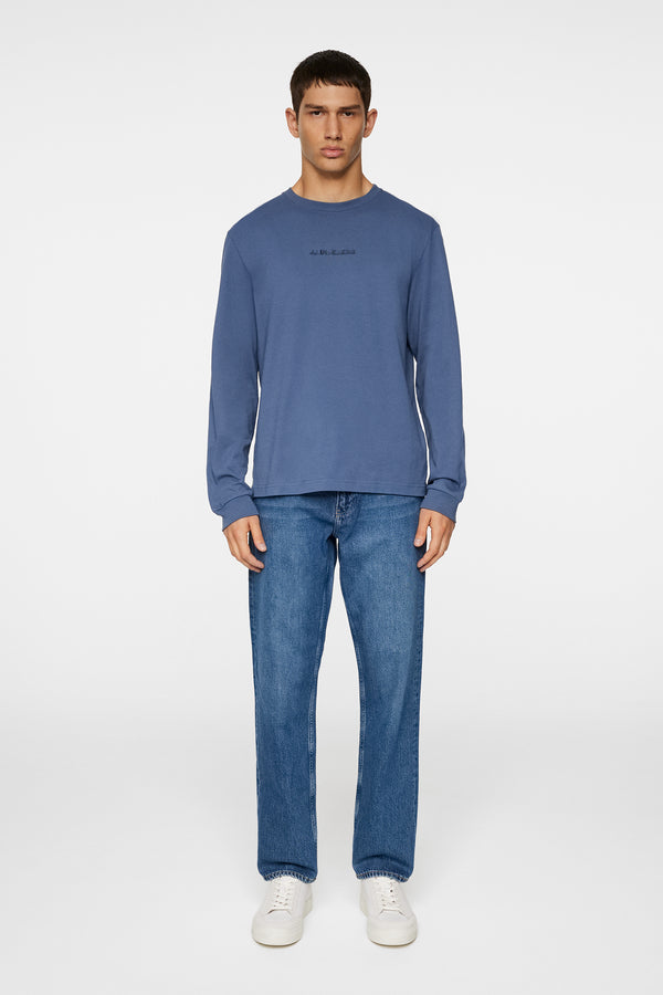 J.lindeberg Parcie Longsleeve Tee Vintage Indigo