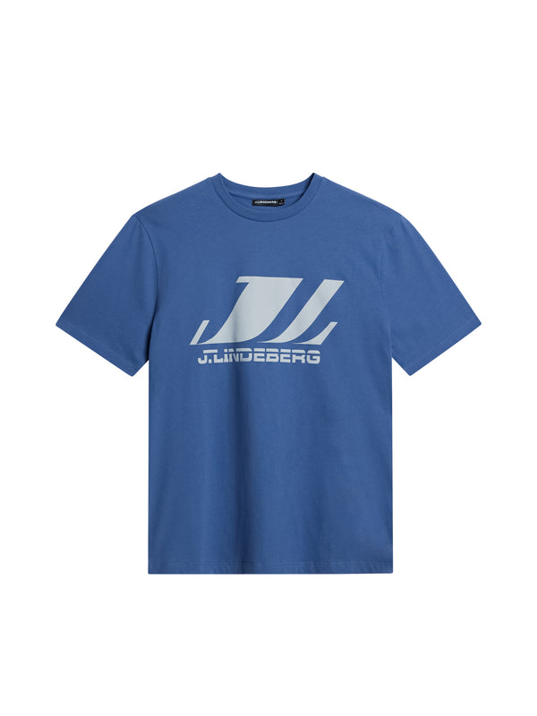 J.lindeberg Parcy Logo Tee Bijou Blue