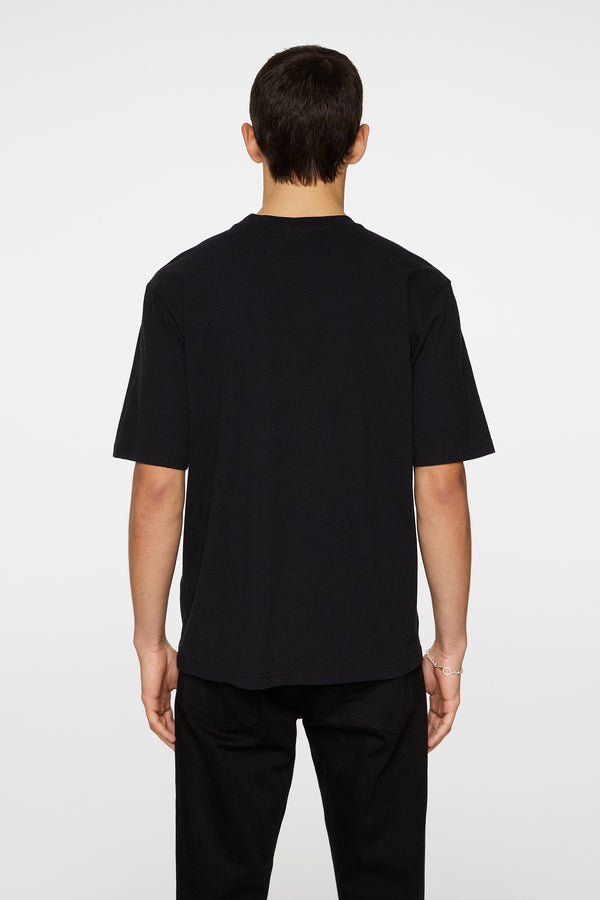 J.lindeberg Parcy Logo Tee Black