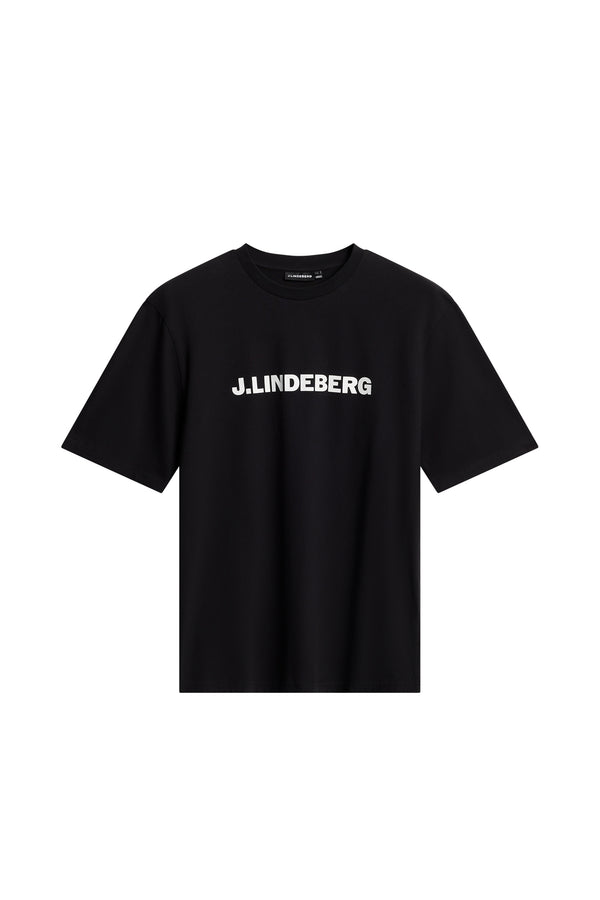 J.lindeberg Parcy Logo Tee Black