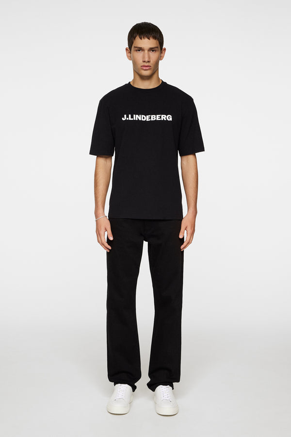 J.lindeberg Parcy Logo Tee Black