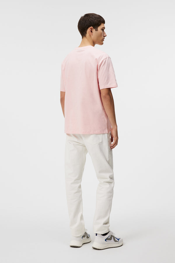 J.lindeberg Parcy Logo Tee Powder Pink
