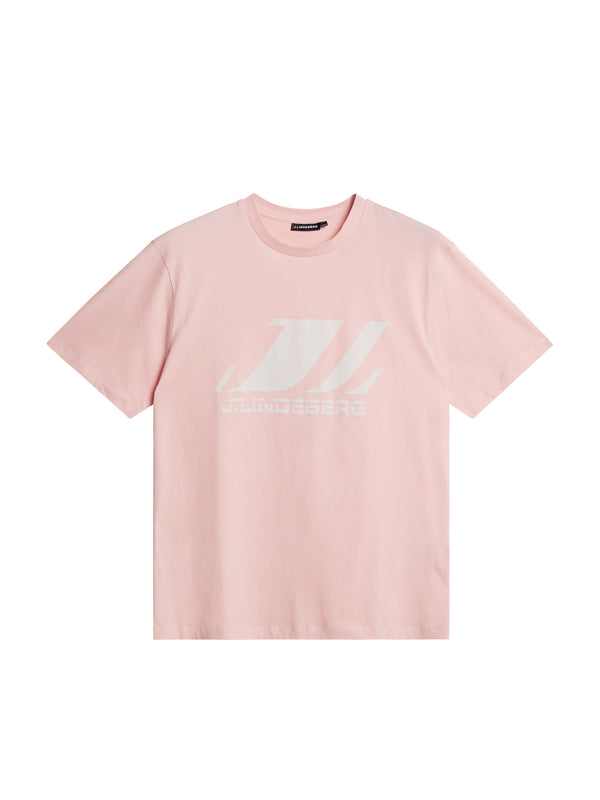 J.lindeberg Parcy Logo Tee Powder Pink