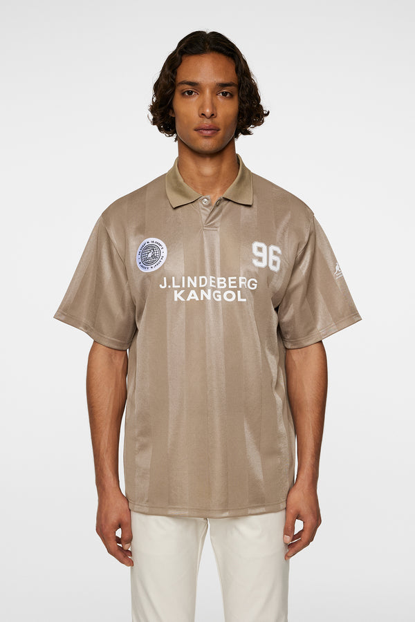 j.lindeberg Paul Football Jersey Vintage Khaki