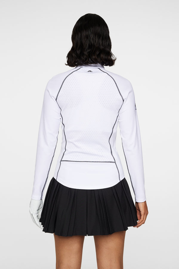 J.lindeberg Paulina Midlayer White