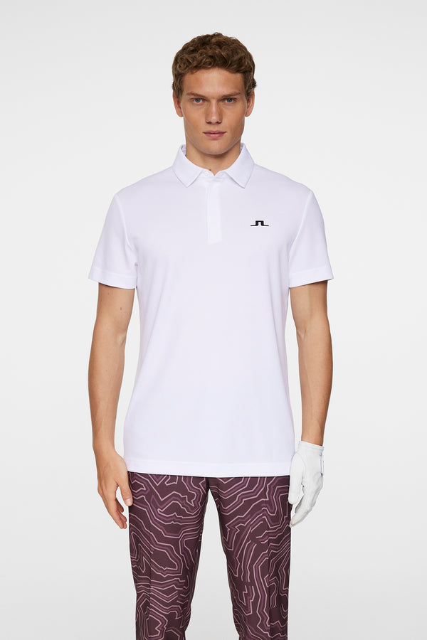 j.lindeberg Peat Polo White