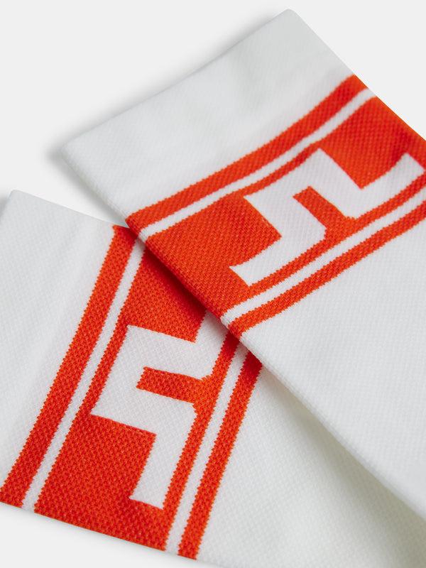 J.lindeberg Percy Sock Tangerine Tango