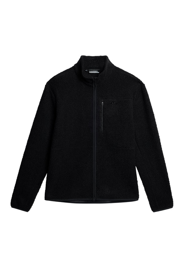 J.lindeberg Peter Pile Jacket Black