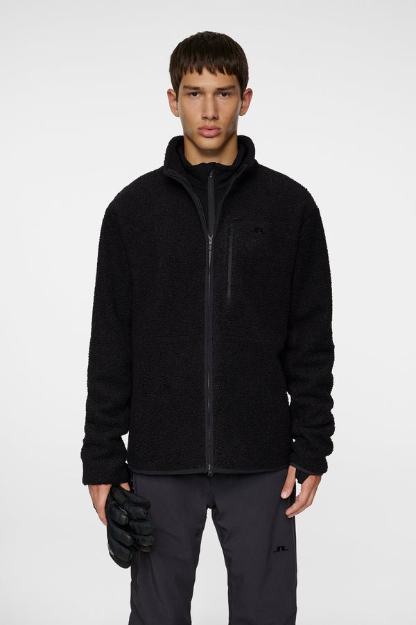 j.lindeberg Peter Pile Jacket Black