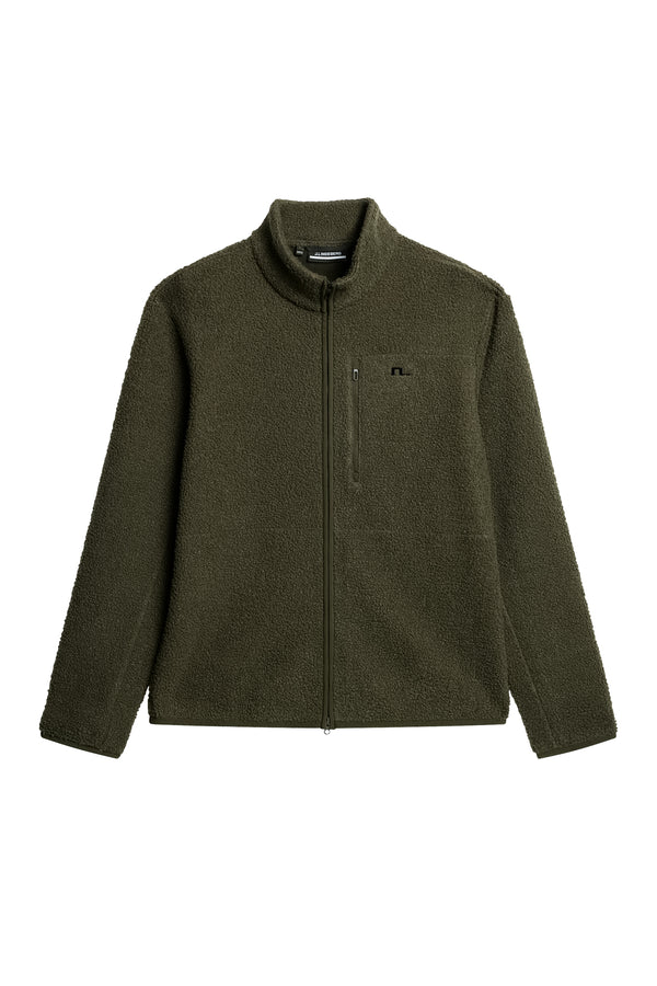 J.lindeberg Peter Pile Jacket Forest Green