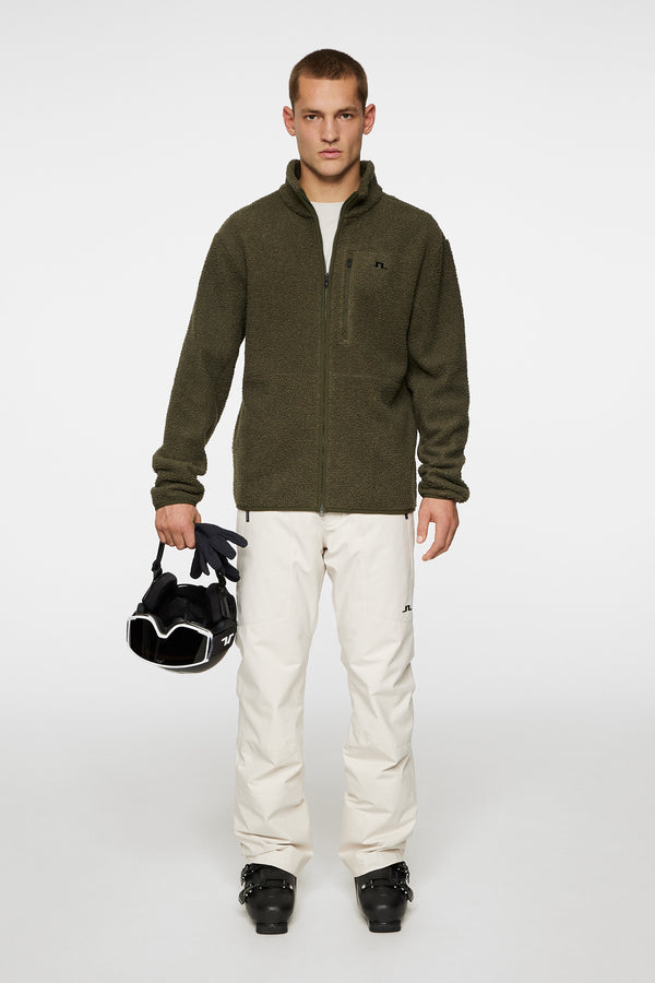 J.lindeberg Peter Pile Jacket Forest Green